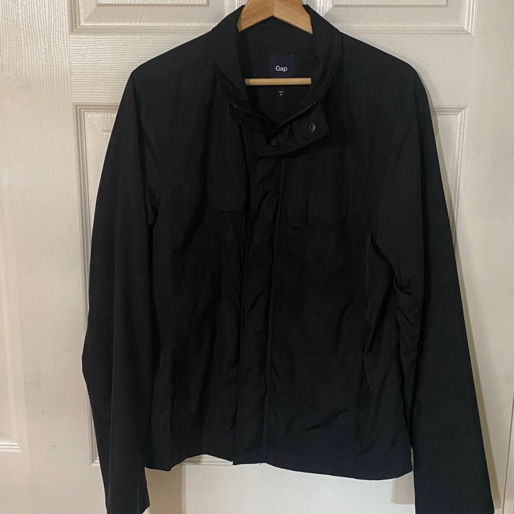GAP Black Utility Jacket - image 5
